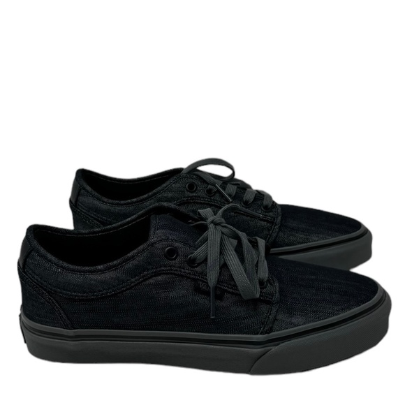 VANS Skate Chukka Low Black Gray Women’s Low Top Canvas Sneakers VN0A4BX45BR - Picture 1 of 10